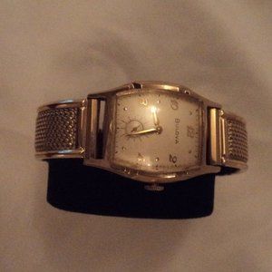 BULOVA LADIES WATCH 18K GOLD PLATED VINTAGE